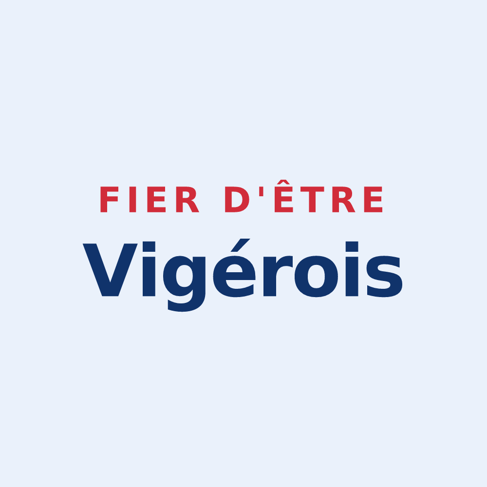Sticker « Fier d'être Vigérois » — design pour Viger