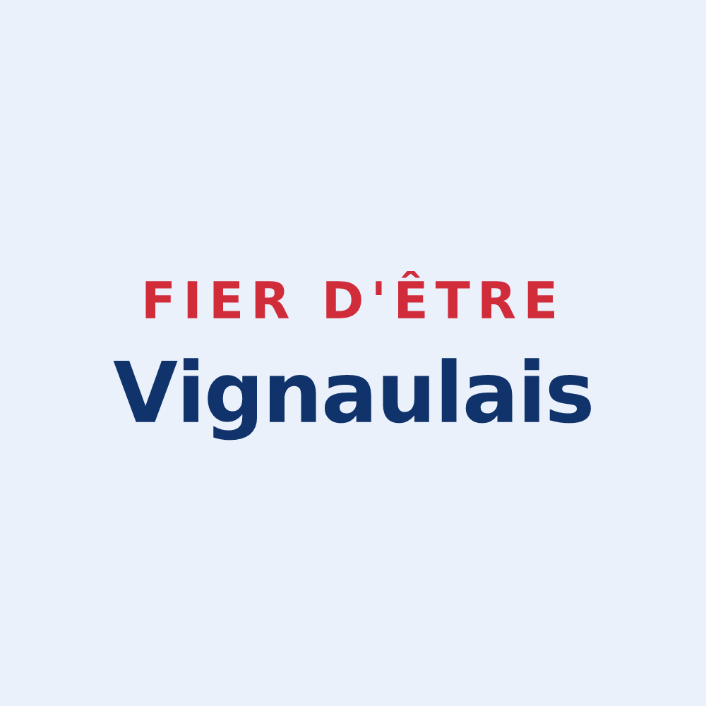 Sticker « Fier d'être Vignaulais » — design pour Vignaux