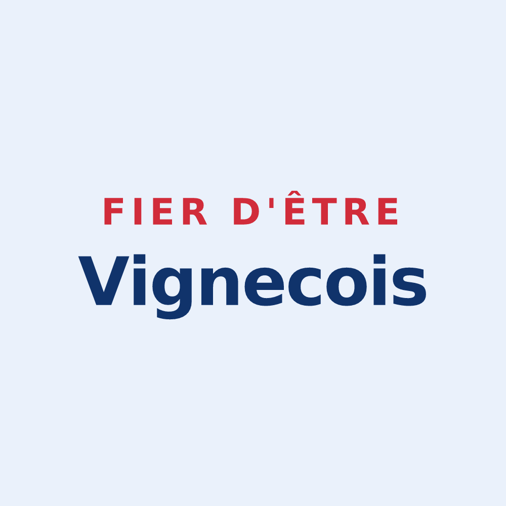 Sticker « Fier d'être Vignecois » — design pour Vignec