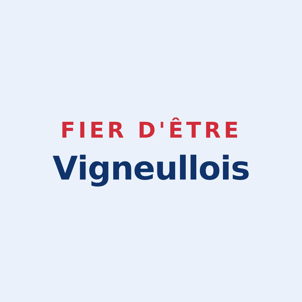 Sticker « Fier d'être Vigneullois » — design pour Vigneulles-lès-Hattonchâtel