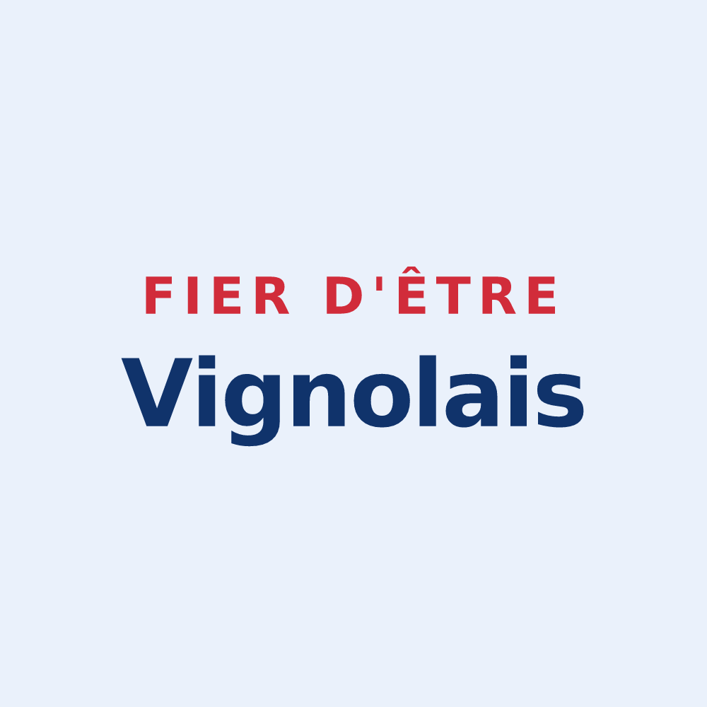 Sticker « Fier d'être Vignolais » — design pour Vignol