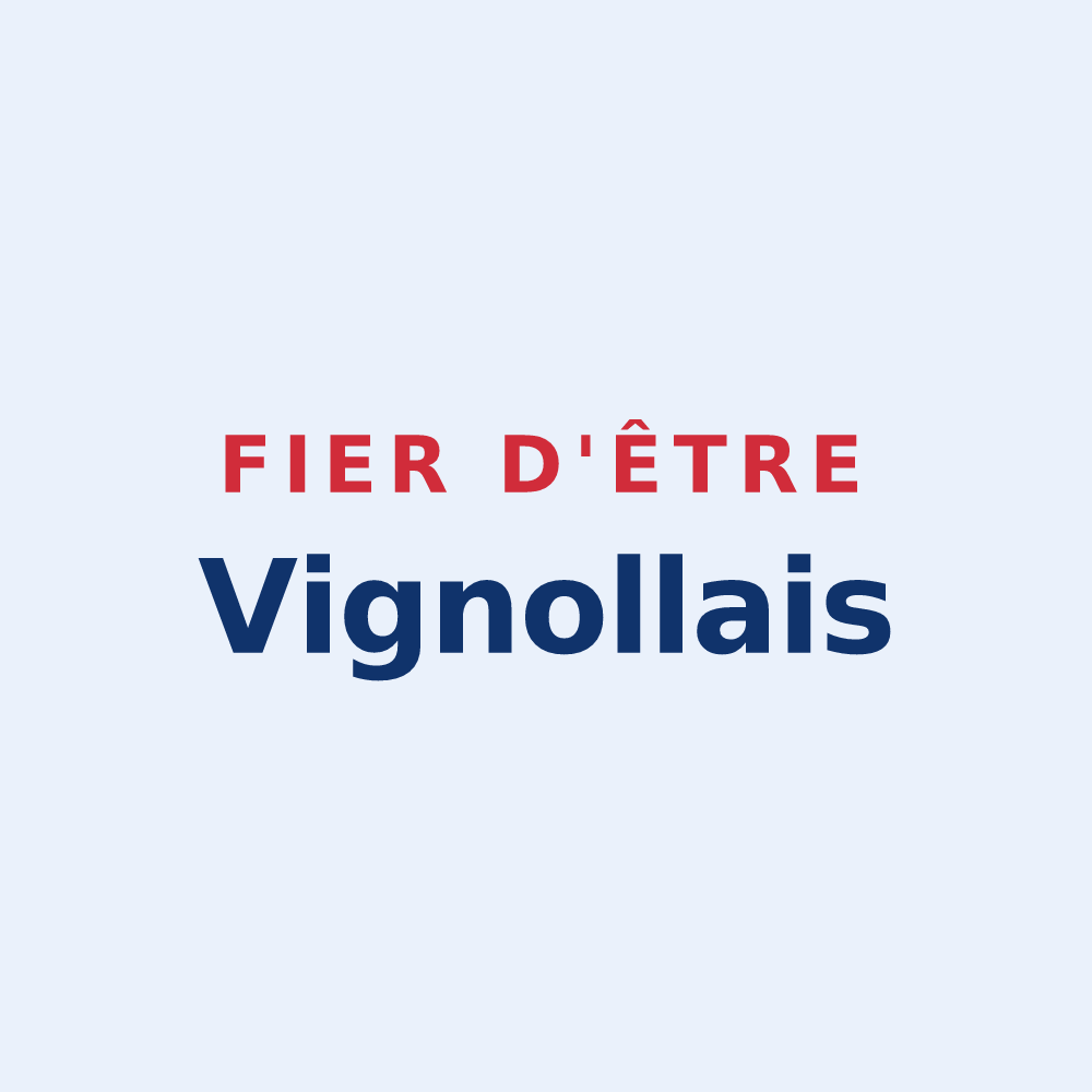 Sticker « Fier d'être Vignollais » — design pour Vignolles
