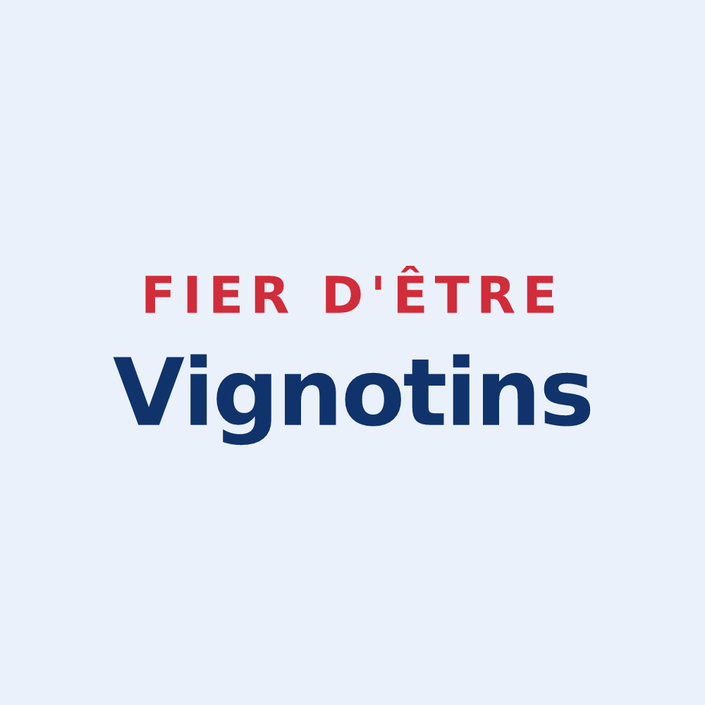 Sticker « Fier d'être Vignotins » — design pour Vignot