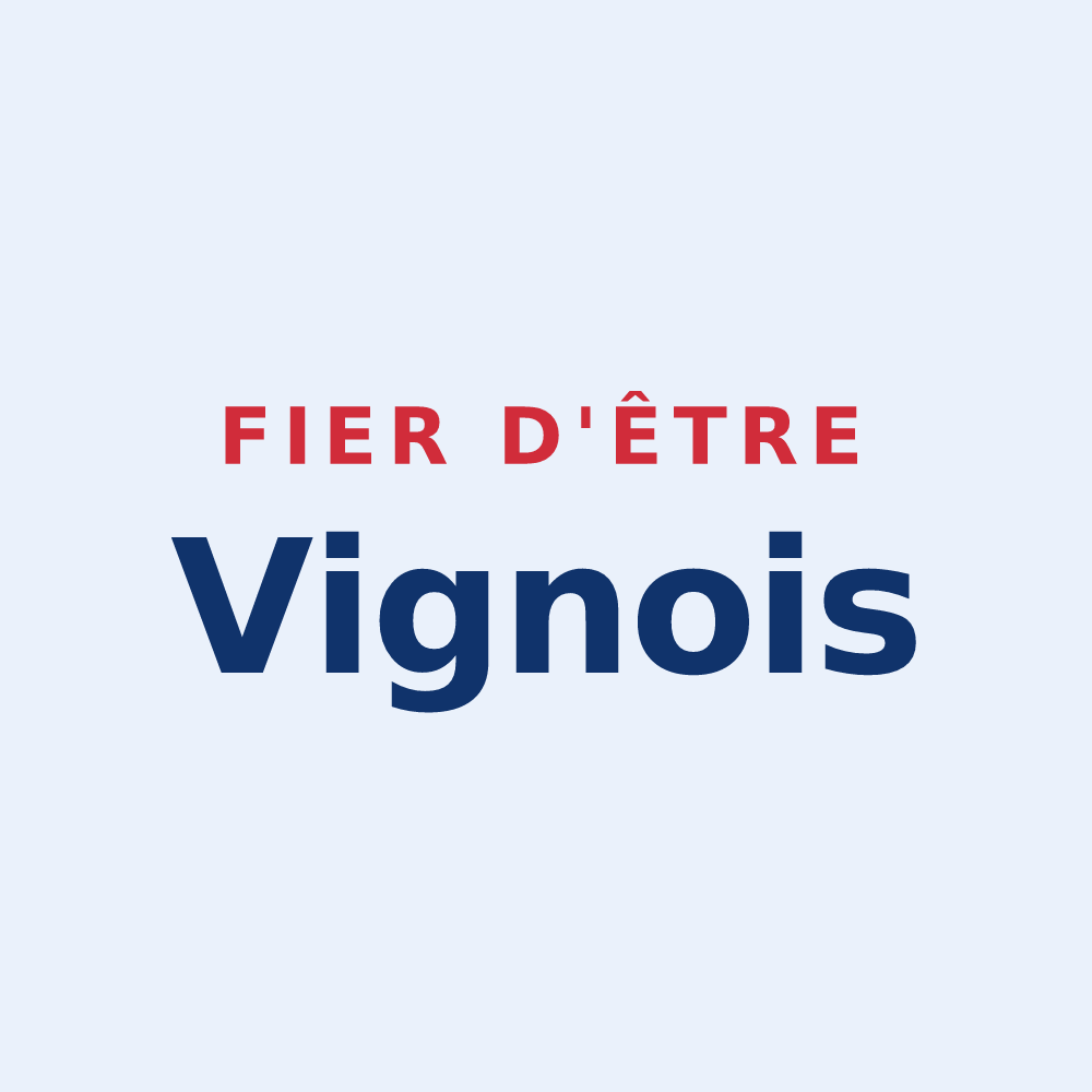 Sticker « Fier d'être Vignois » — design pour Vigny