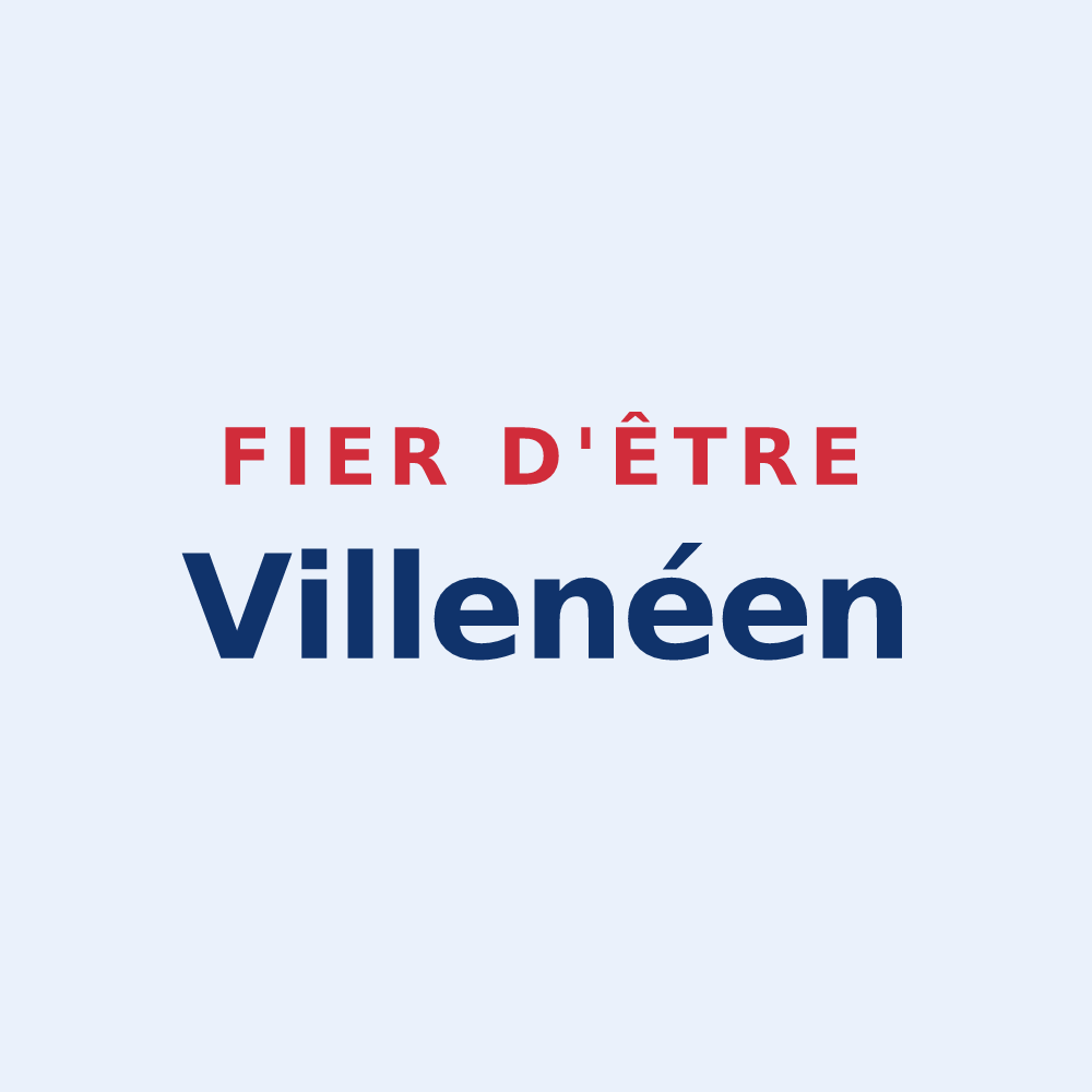 Sticker « Fier d'être Villenéen » — design pour Villaines-en-Duesmois