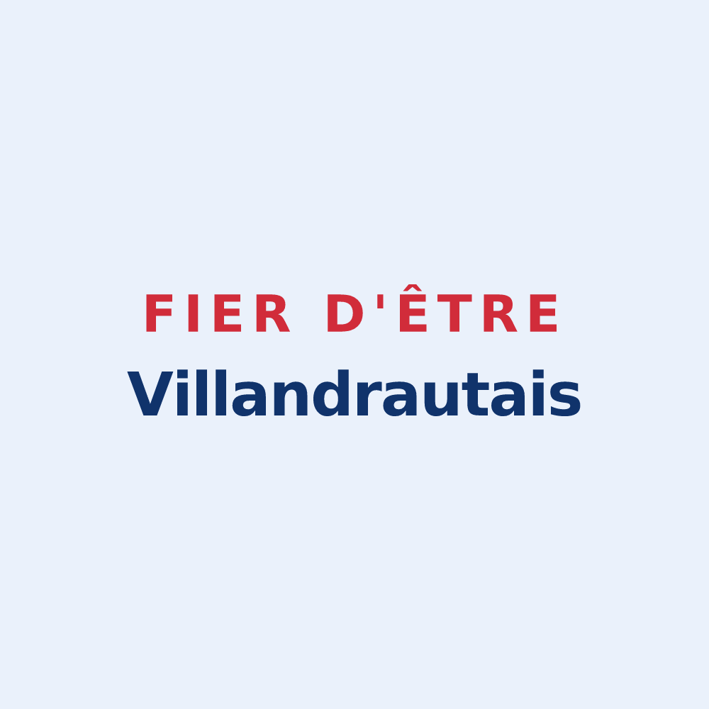 Sticker « Fier d'être Villandrautais » — design pour Villandraut