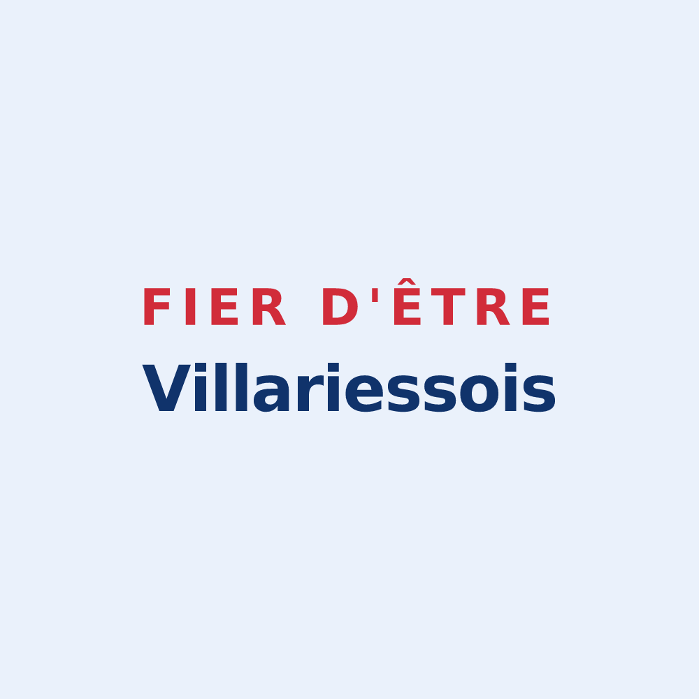 Sticker « Fier d'être Villariessois » — design pour Villariès