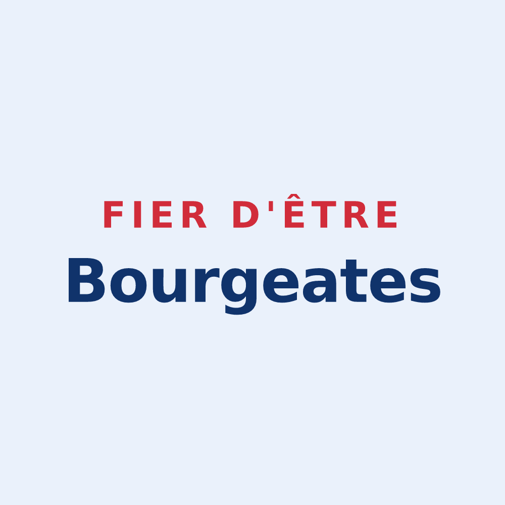 Sticker « Fier d'être Bourgeates » — design pour Villarodin-Bourget