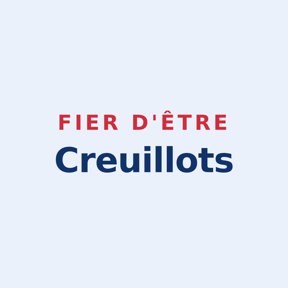 Sticker « Fier d'être Creuillots » — design pour Villars-sous-Écot