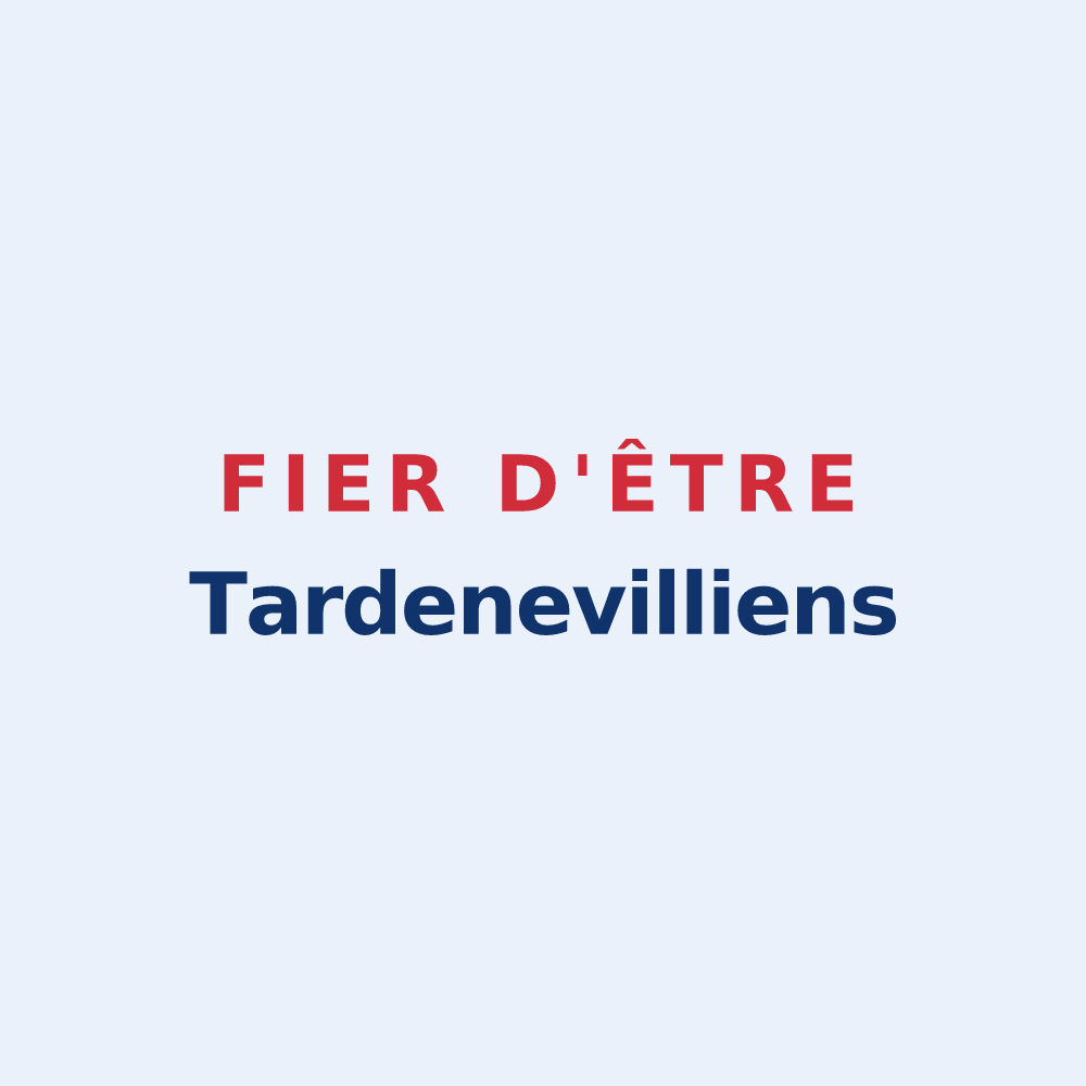 Sticker « Fier d'être Tardenevilliens » — design pour Ville-en-Tardenois
