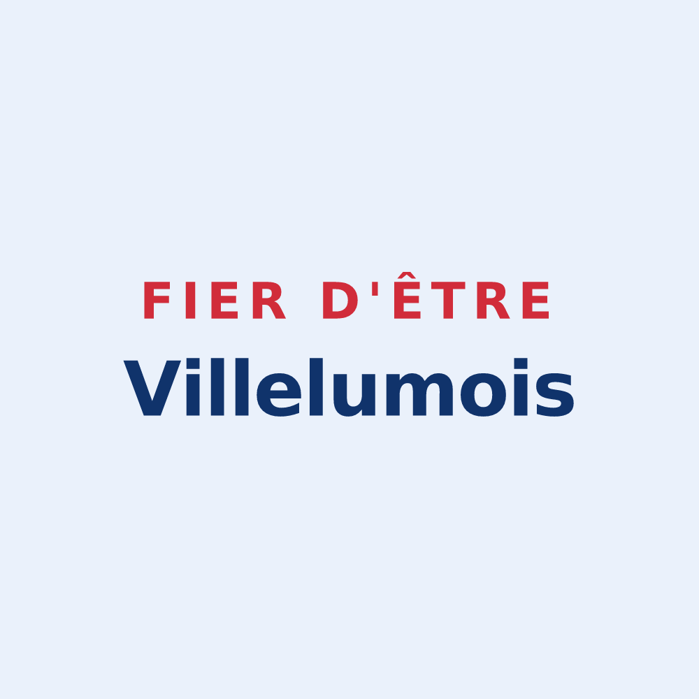 Sticker « Fier d'être Villelumois » — design pour Ville-sur-Lumes