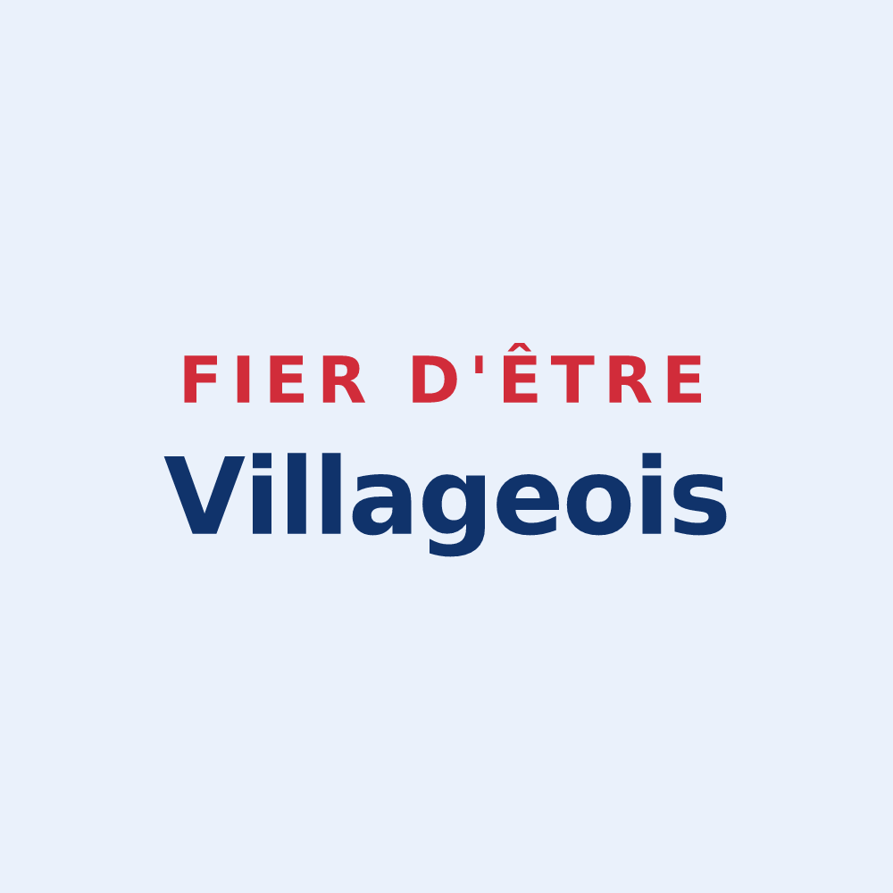 Sticker « Fier d'être Villageois » — design pour Ville-sur-Retourne