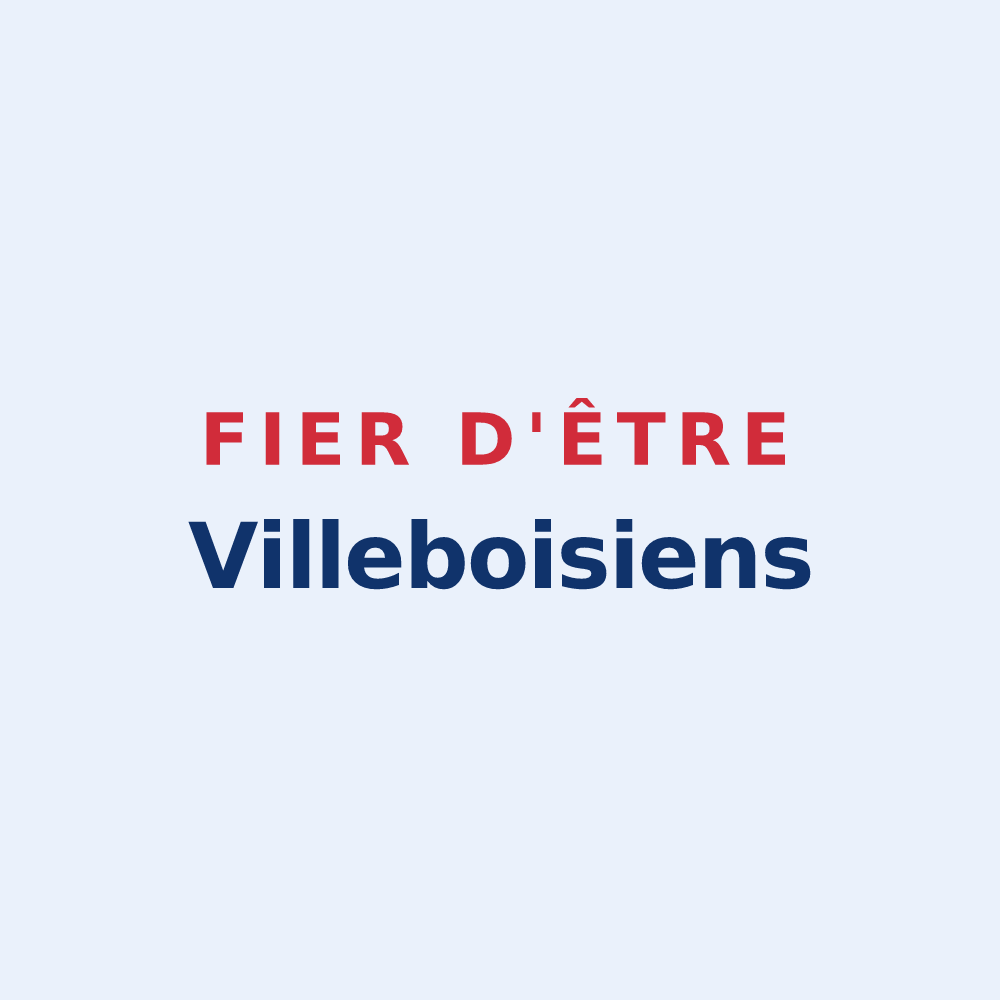 Sticker « Fier d'être Villeboisiens » — design pour Villebois-les-Pins