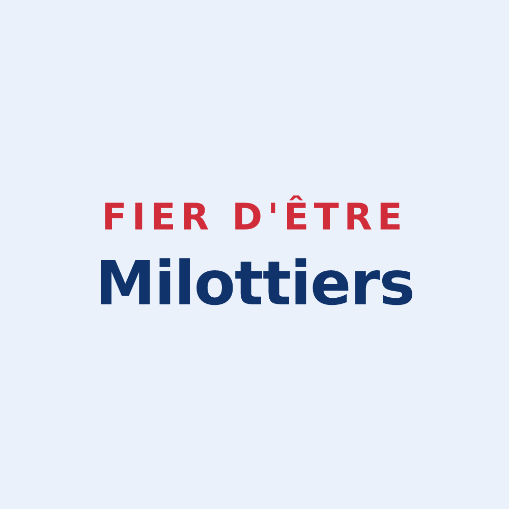 Sticker « Fier d'être Milottiers » — design pour Villechenève