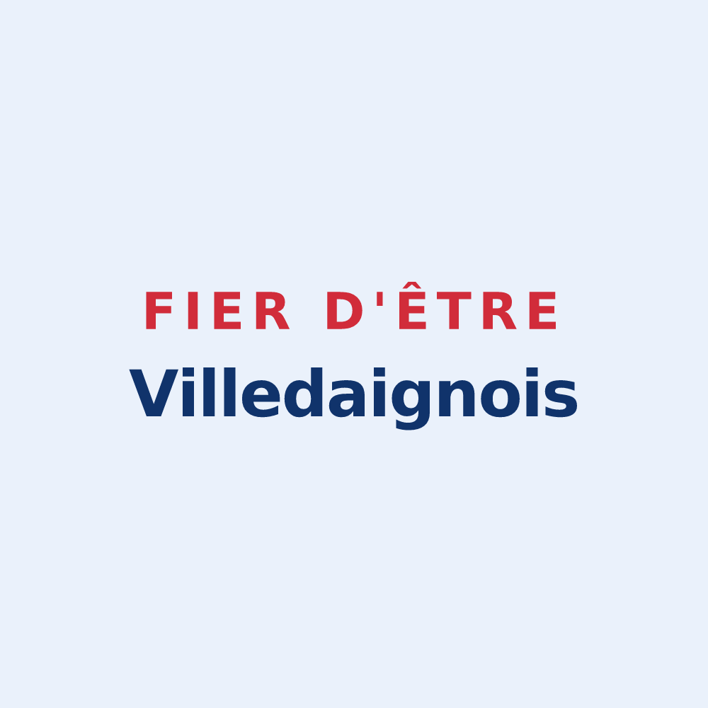 Sticker « Fier d'être Villedaignois » — design pour Villedaigne