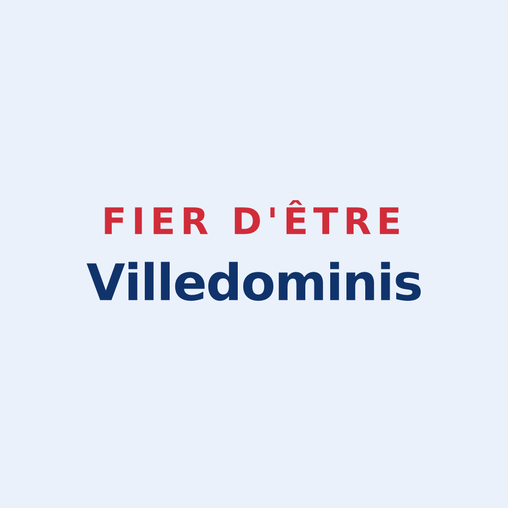 Sticker « Fier d'être Villedominis » — design pour Villedômain