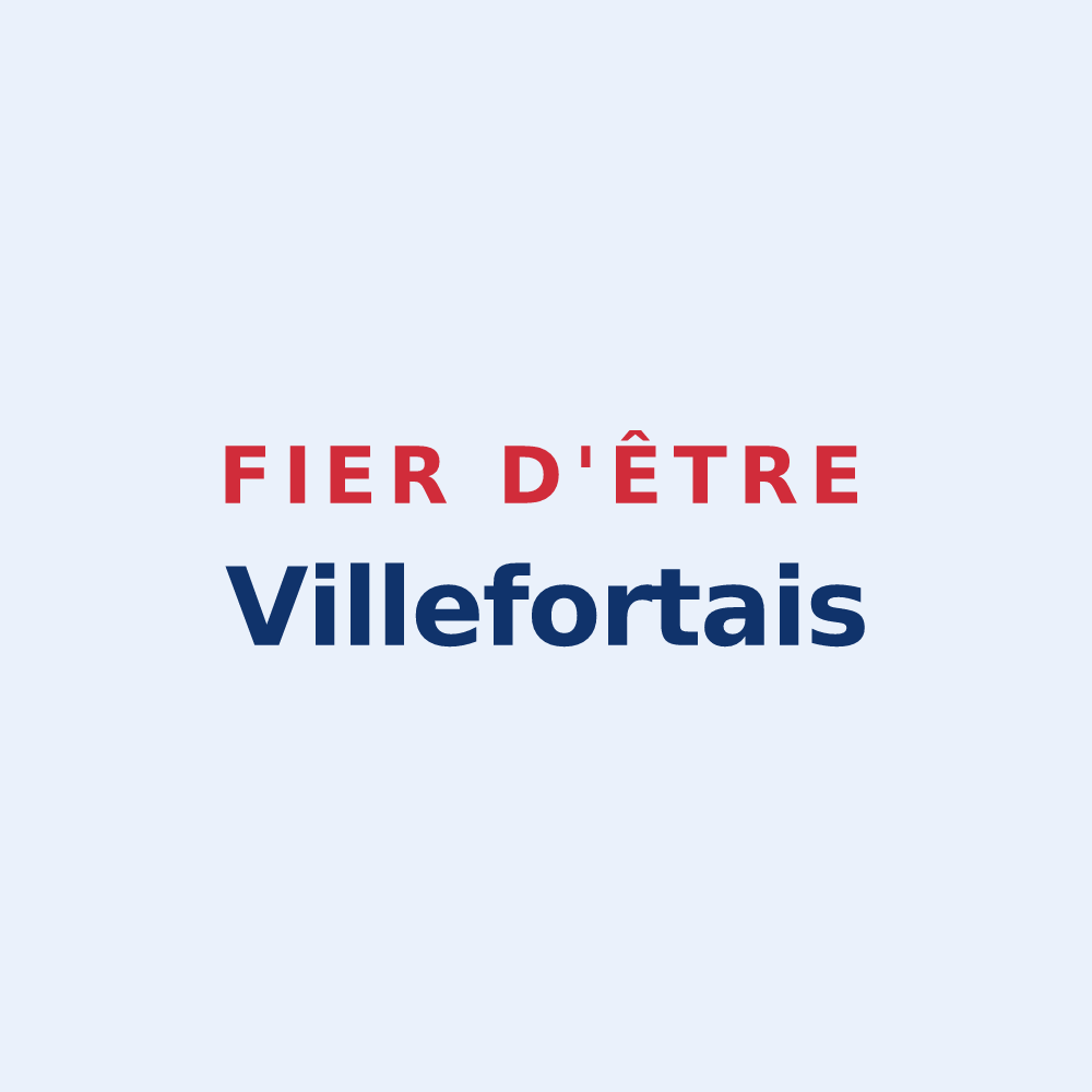 Sticker « Fier d'être Villefortais » — design pour Villefort