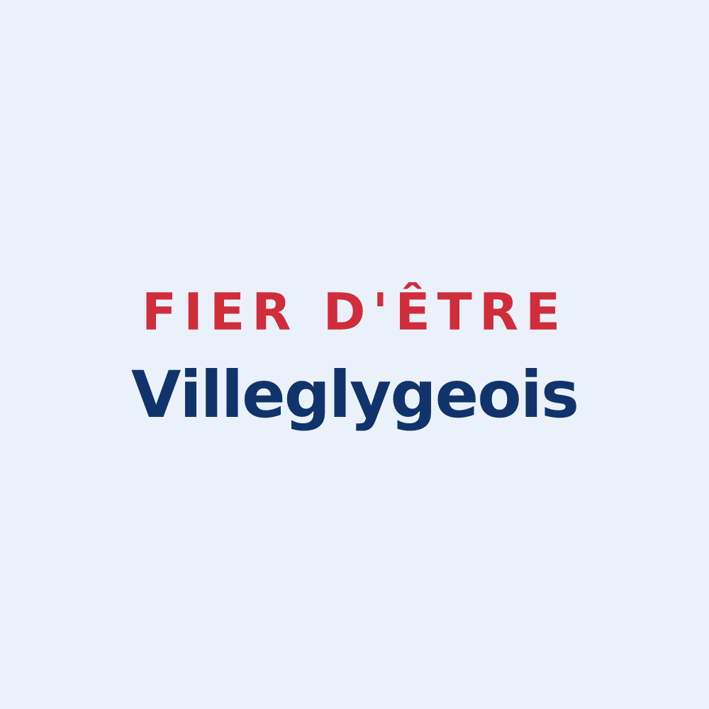 Sticker « Fier d'être Villeglygeois » — design pour Villegly