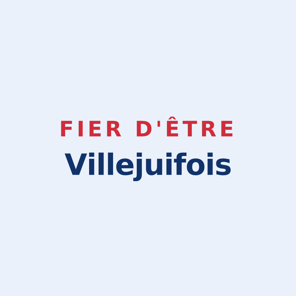 Sticker « Fier d'être Villejuifois » — design pour Villejuif