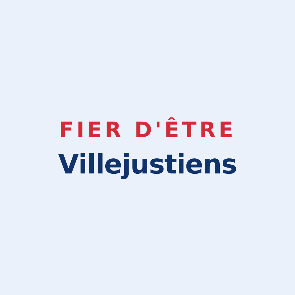 Sticker « Fier d'être Villejustiens » — design pour Villejust