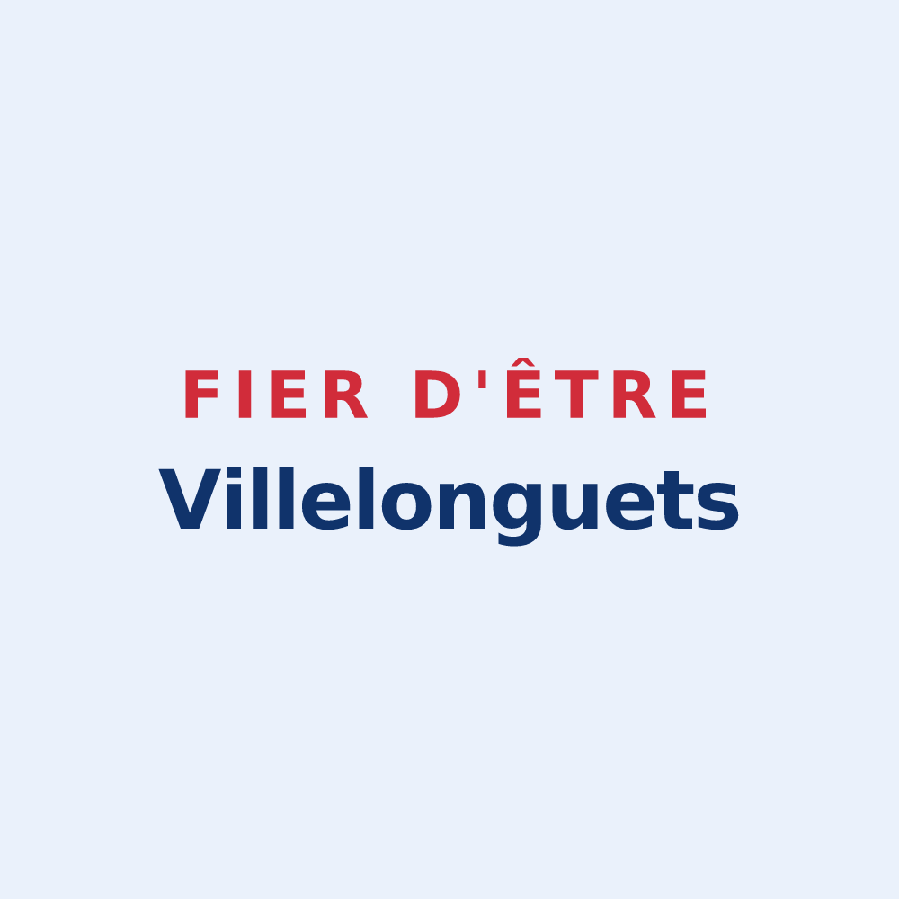 Sticker « Fier d'être Villelonguets » — design pour Villelongue-de-la-Salanque