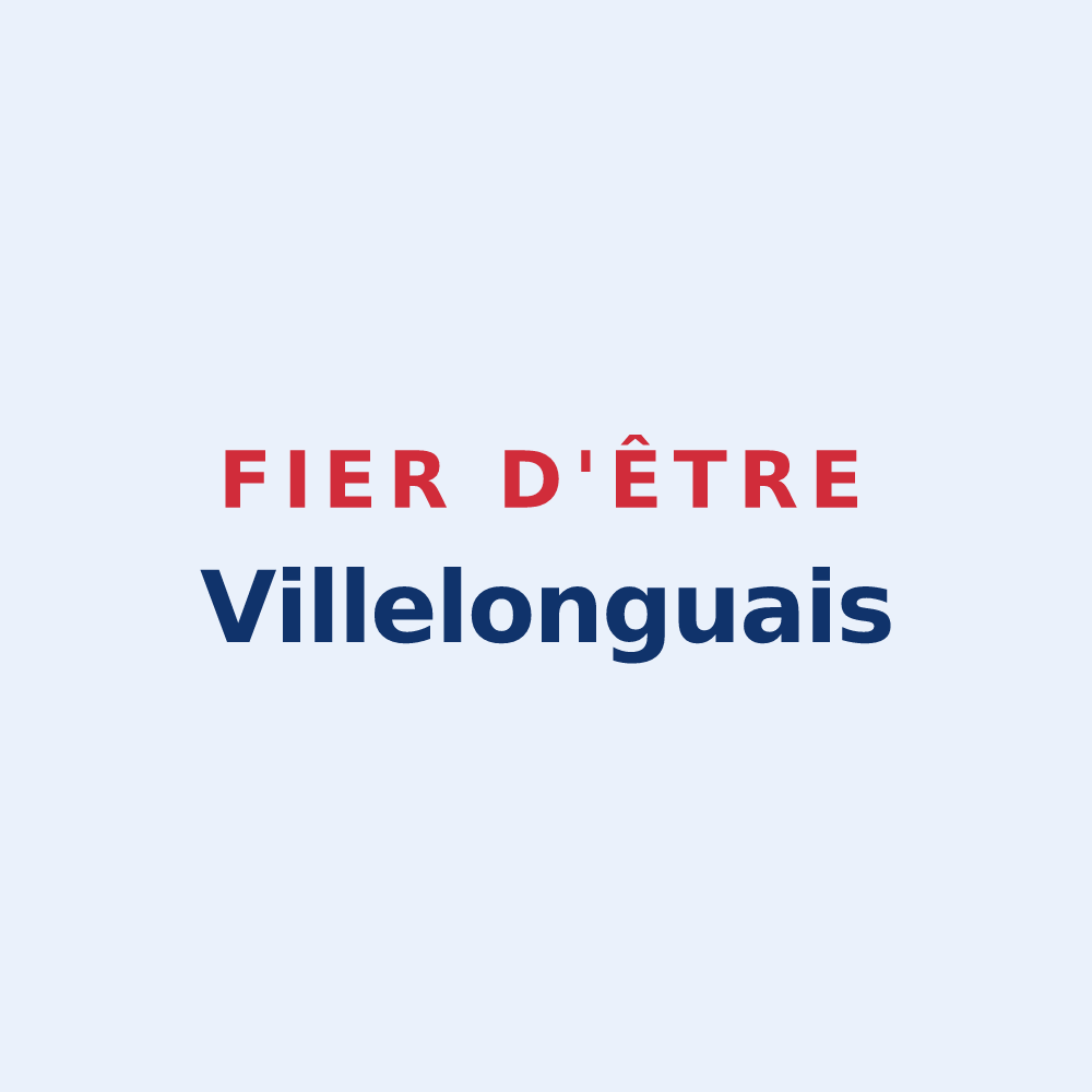 Sticker « Fier d'être Villelonguais » — design pour Villelongue