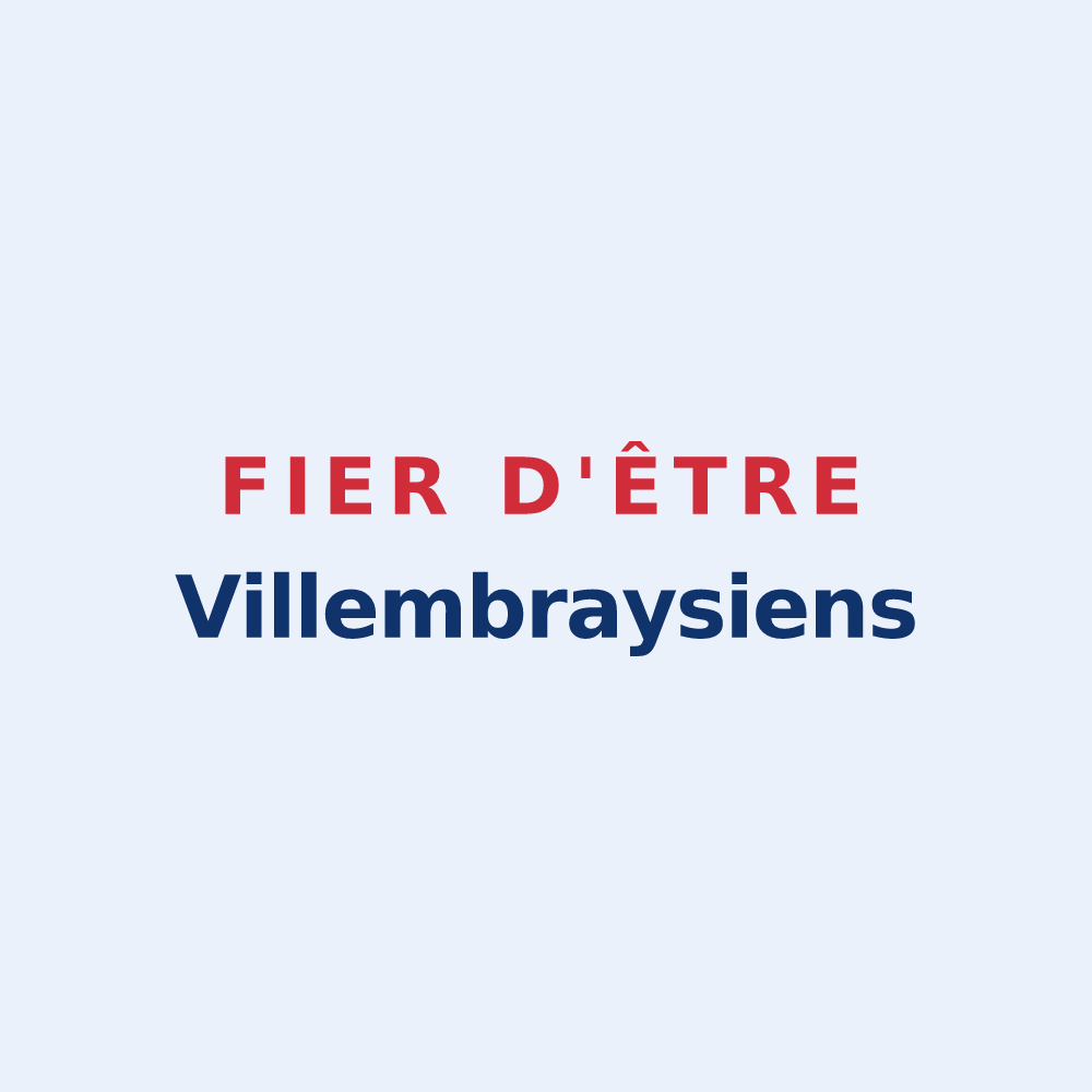 Sticker « Fier d'être Villembraysiens » — design pour Villembray