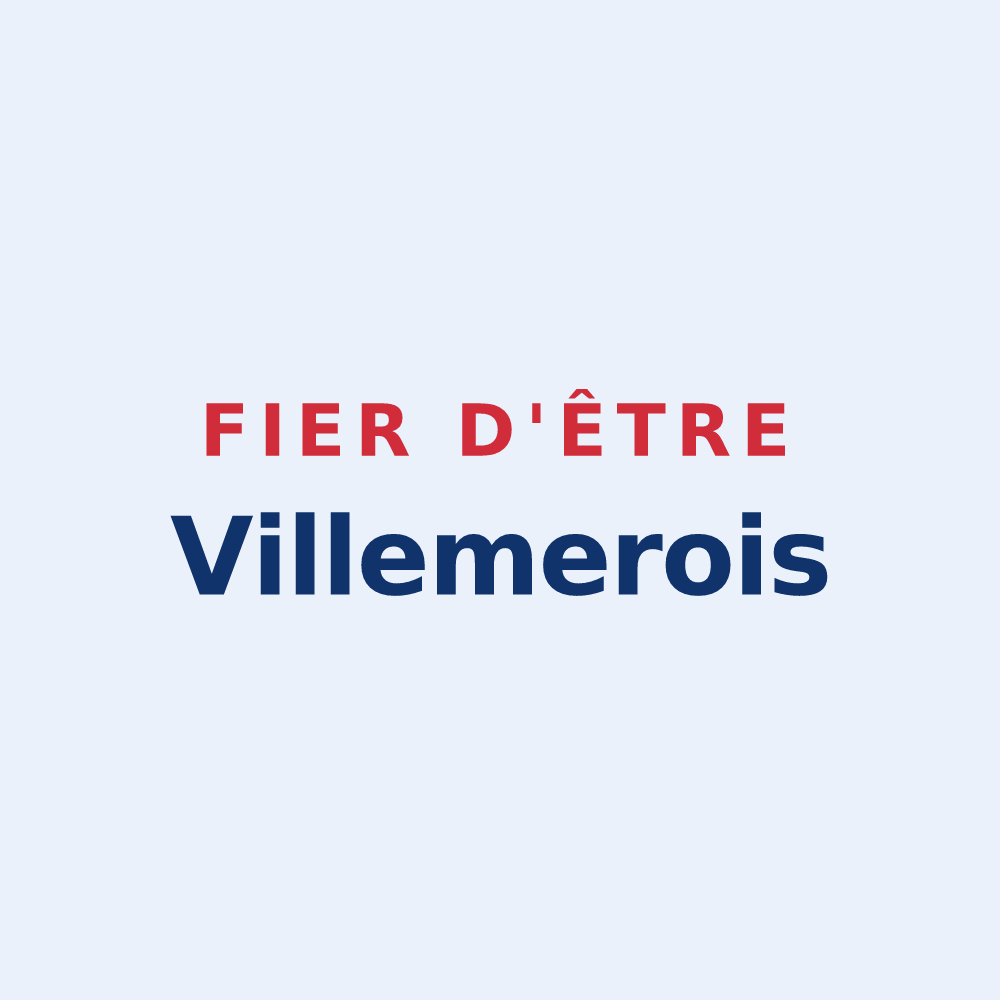 Sticker « Fier d'être Villemerois » — design pour Villemer