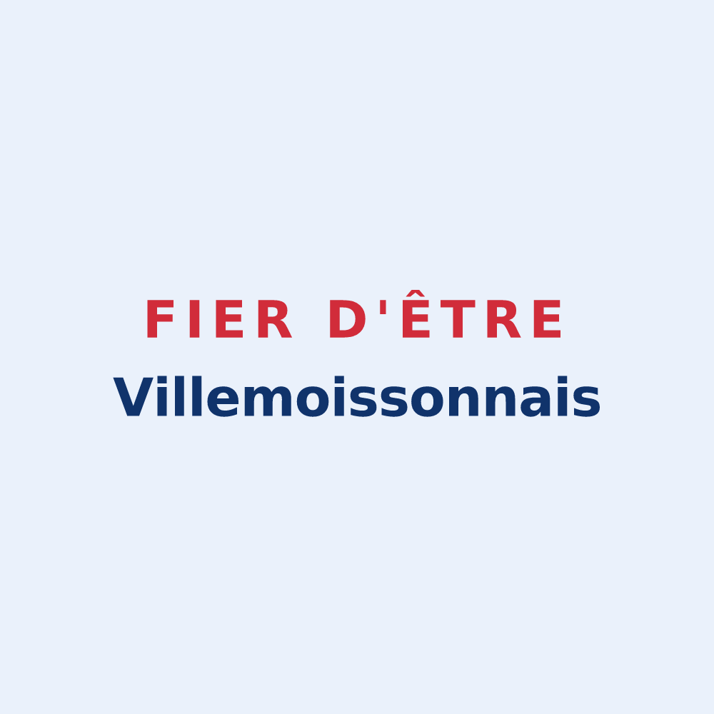 Sticker « Fier d'être Villemoissonnais » — design pour Villemoisson-sur-Orge