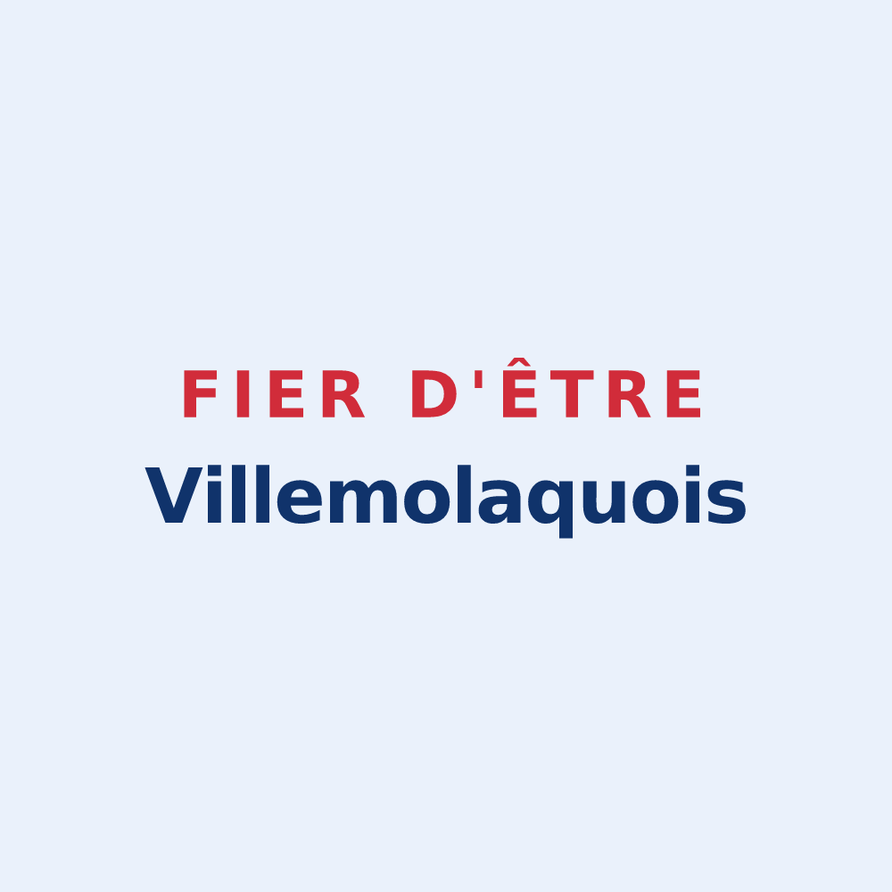 Sticker « Fier d'être Villemolaquois » — design pour Villemolaque