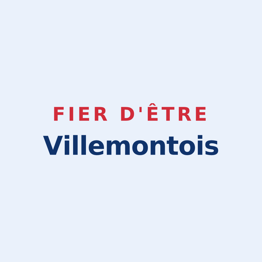 Sticker « Fier d'être Villemontois » — design pour Villemontais