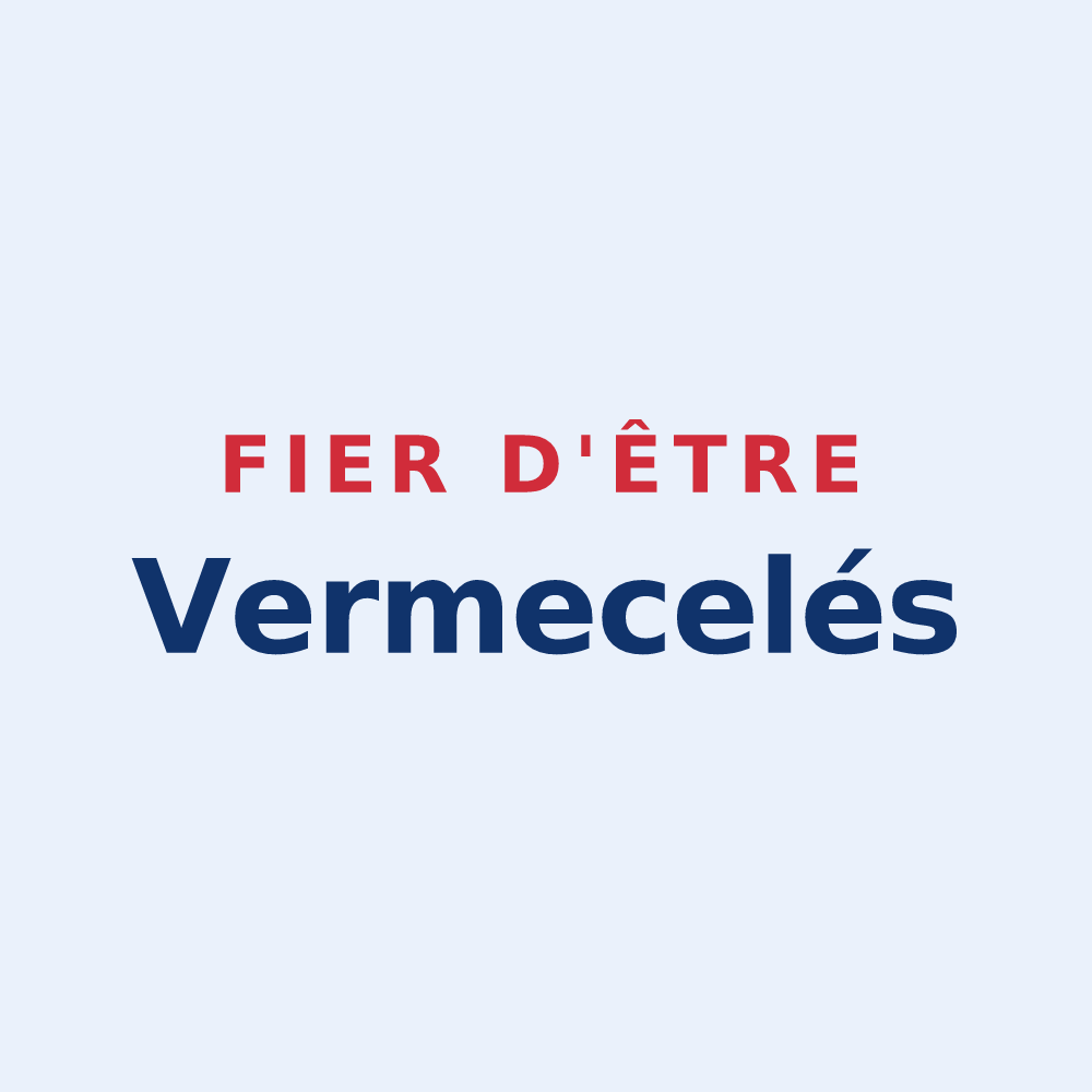 Sticker « Fier d'être Vermecelés » — design pour Villeneuve-d'Amont