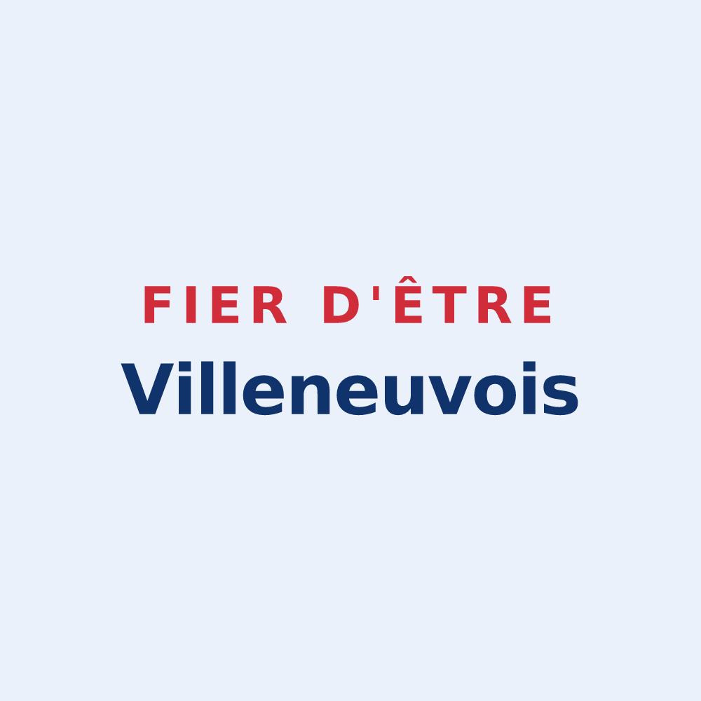 Sticker « Fier d'être Villeneuvois » — design pour Villeneuve-du-Paréage