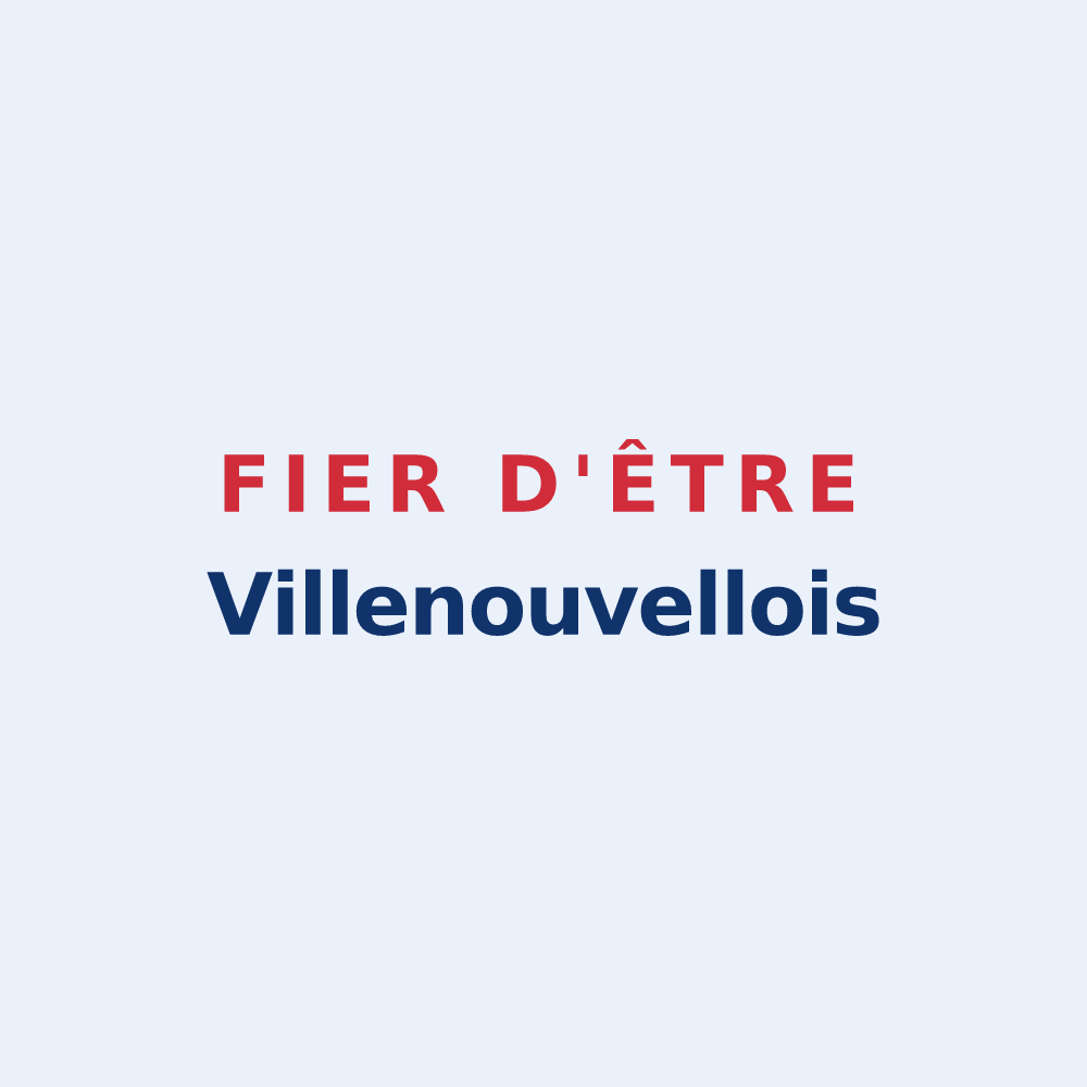 Sticker « Fier d'être Villenouvellois » — design pour Villenouvelle