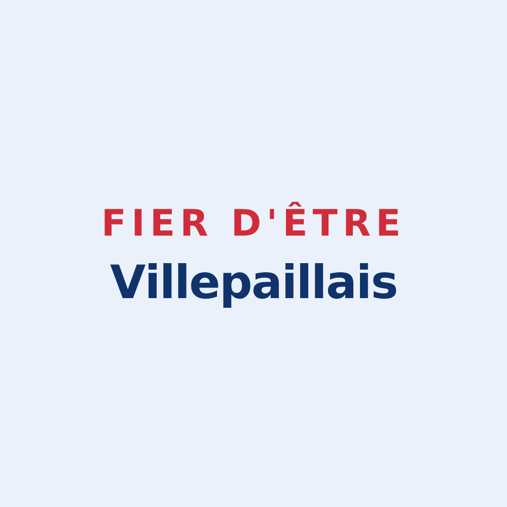 Sticker « Fier d'être Villepaillais » — design pour Villepail