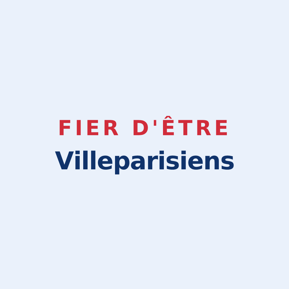 Sticker « Fier d'être Villeparisiens » — design pour Villeparisis