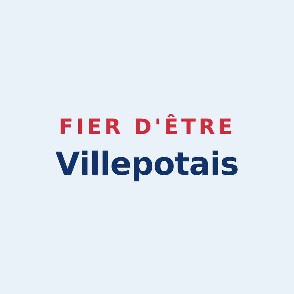 Sticker « Fier d'être Villepotais » — design pour Villepot