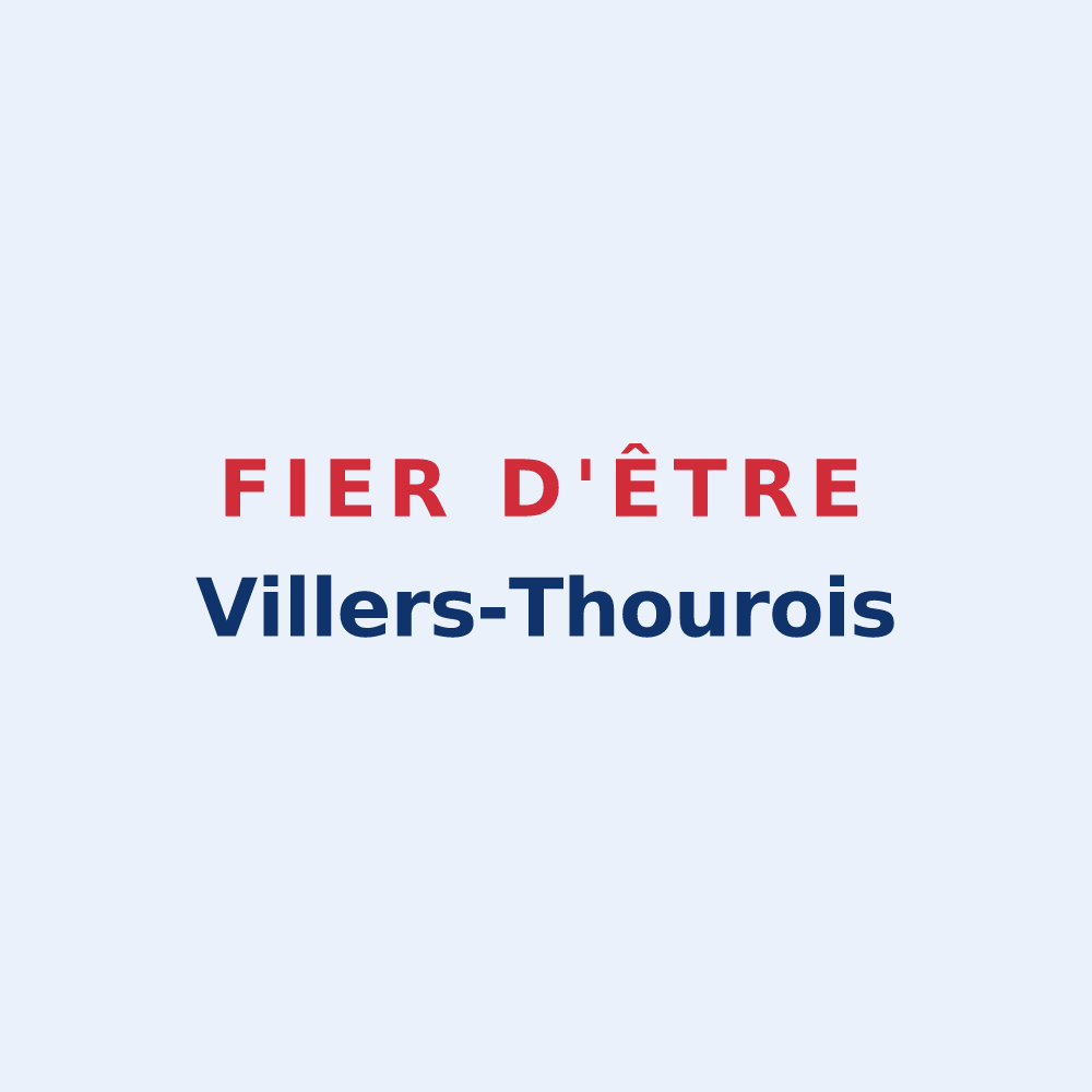 Sticker « Fier d'être Villers-Thourois » — design pour Villers-devant-le-Thour