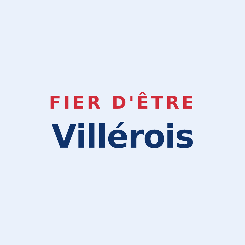 Sticker « Fier d'être Villérois » — design pour Villers-Saint-Christophe