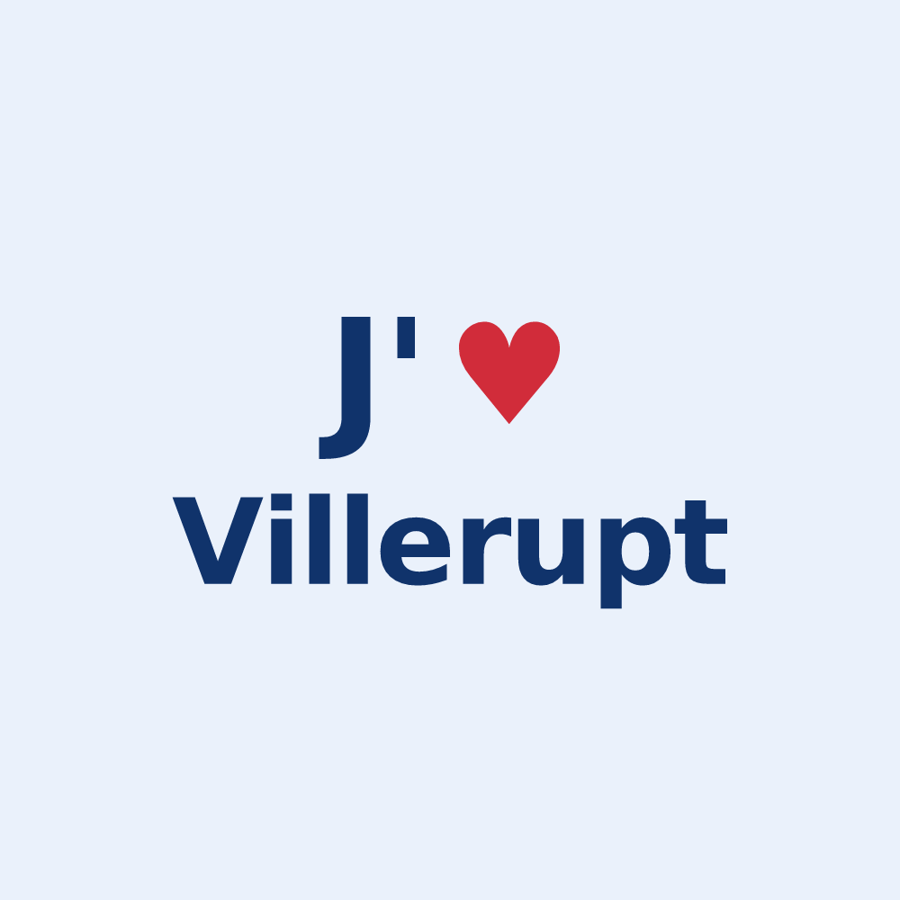 Sticker personnalisé Villerupt — design J'aime Villerupt