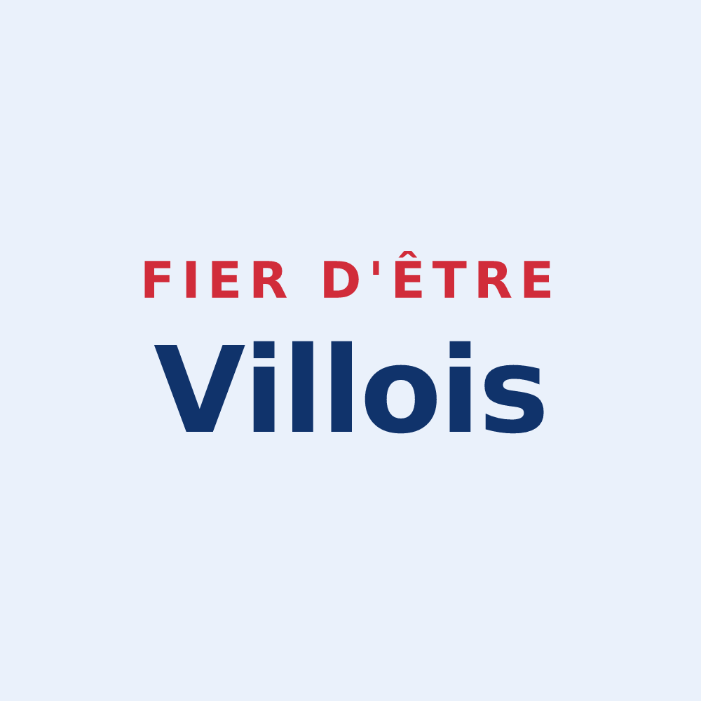 Sticker « Fier d'être Villois » — design pour Villes-sur-Auzon