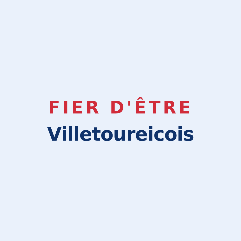 Sticker « Fier d'être Villetoureicois » — design pour Villetoureix