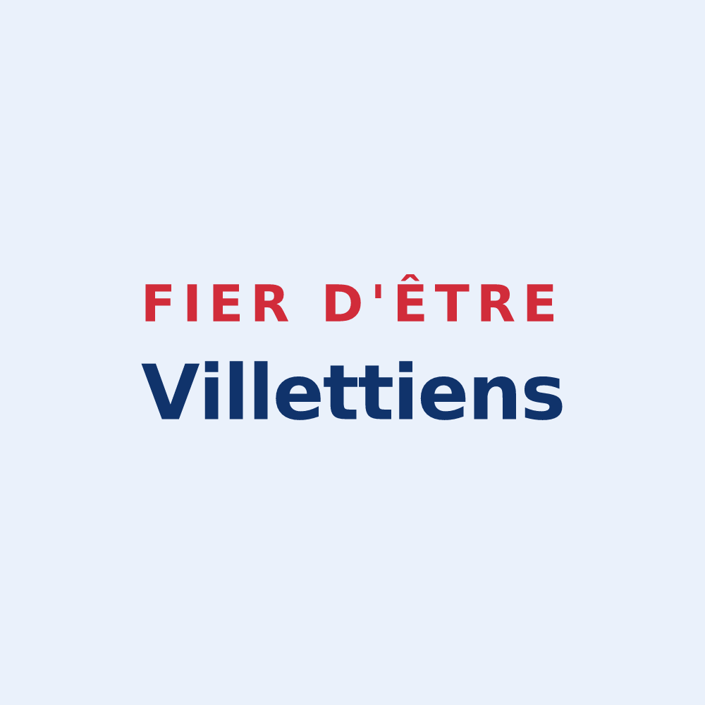 Sticker « Fier d'être Villettiens » — design pour Villette