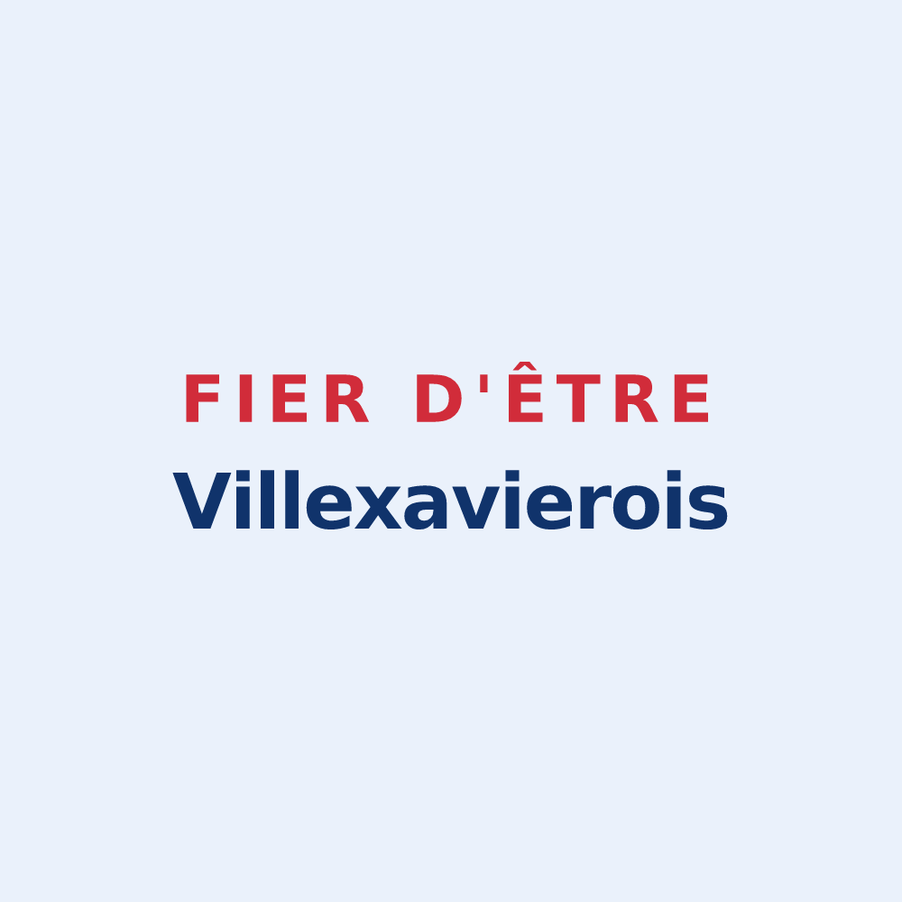 Sticker « Fier d'être Villexavierois » — design pour Villexavier
