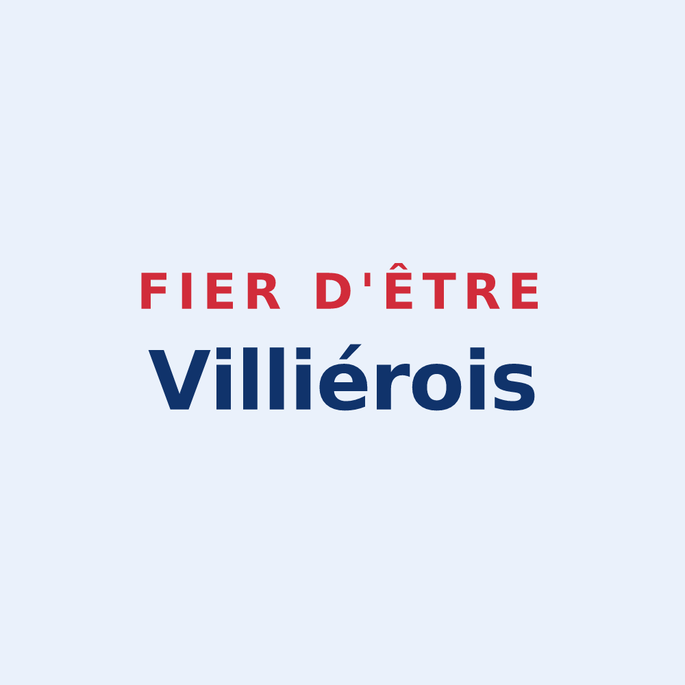 Sticker « Fier d'être Villiérois » — design pour Villiers-Couture