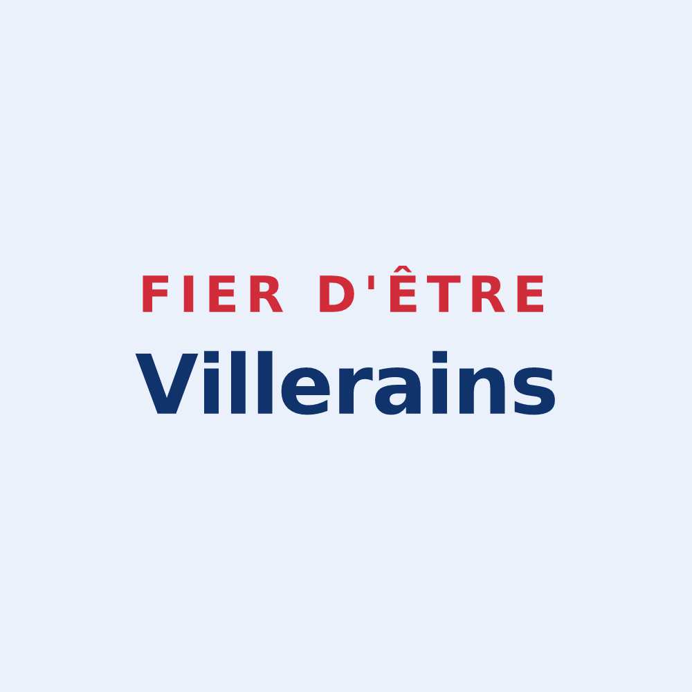 Sticker « Fier d'être Villerains » — design pour Villiers-le-Sec
