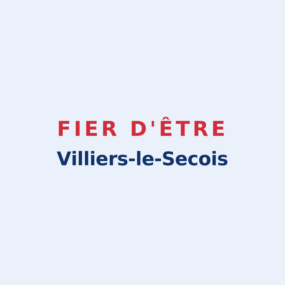 Sticker « Fier d'être Villiers-le-Secois » — design pour Villiers-le-Sec