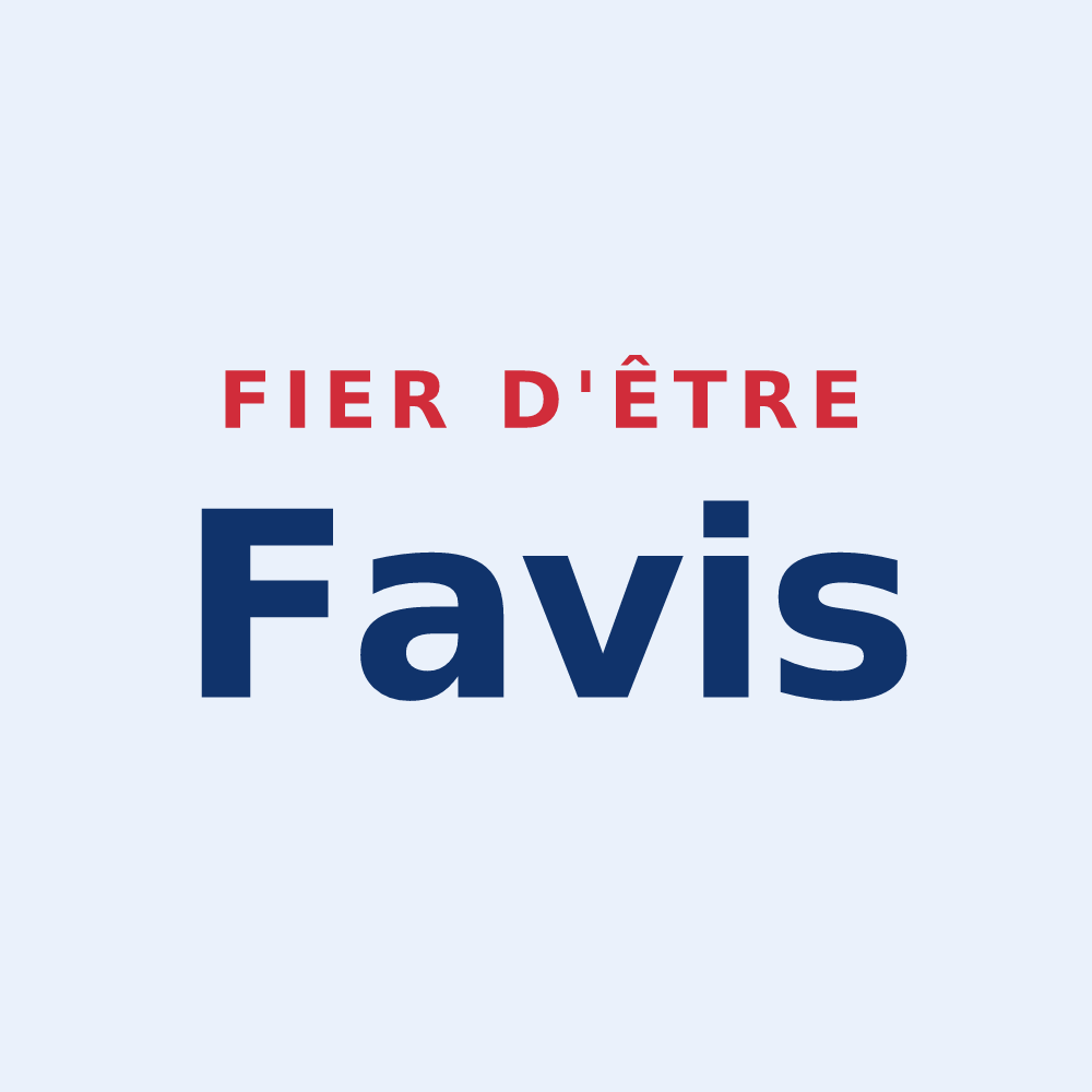 Sticker « Fier d'être Favis » — design pour Villy-le-Bouveret