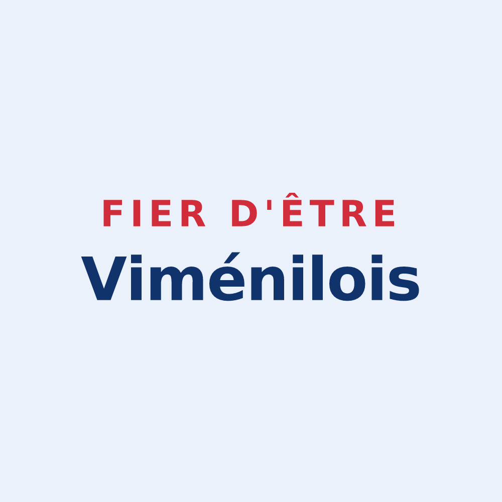 Sticker « Fier d'être Viménilois » — design pour Viménil