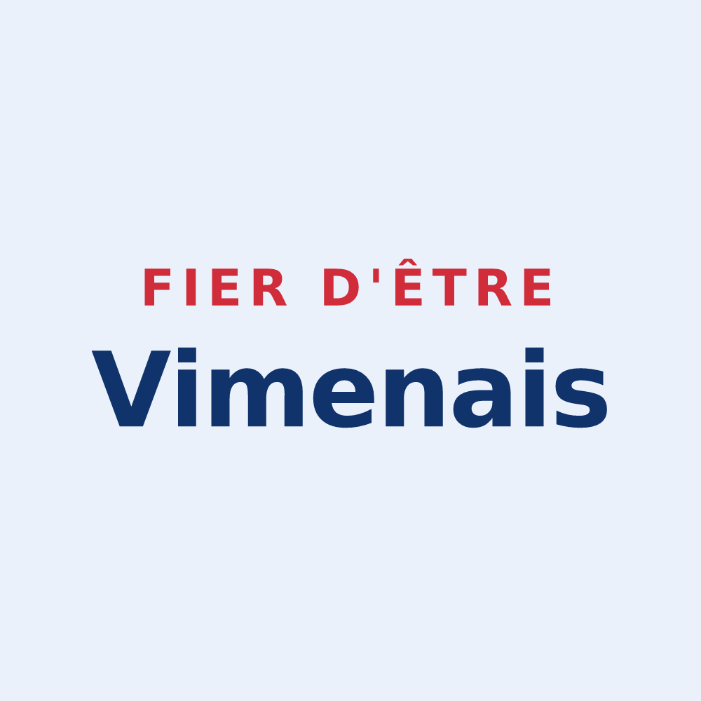 Sticker « Fier d'être Vimenais » — design pour Vimines